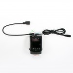 20cm MiniUSB Left angle / 90 degree power cable extension, adapter for Street Guardian SG9665G